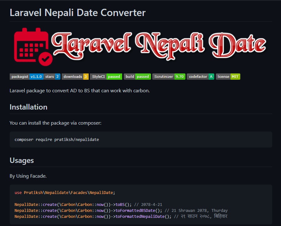 Carbon to Nepali Date
